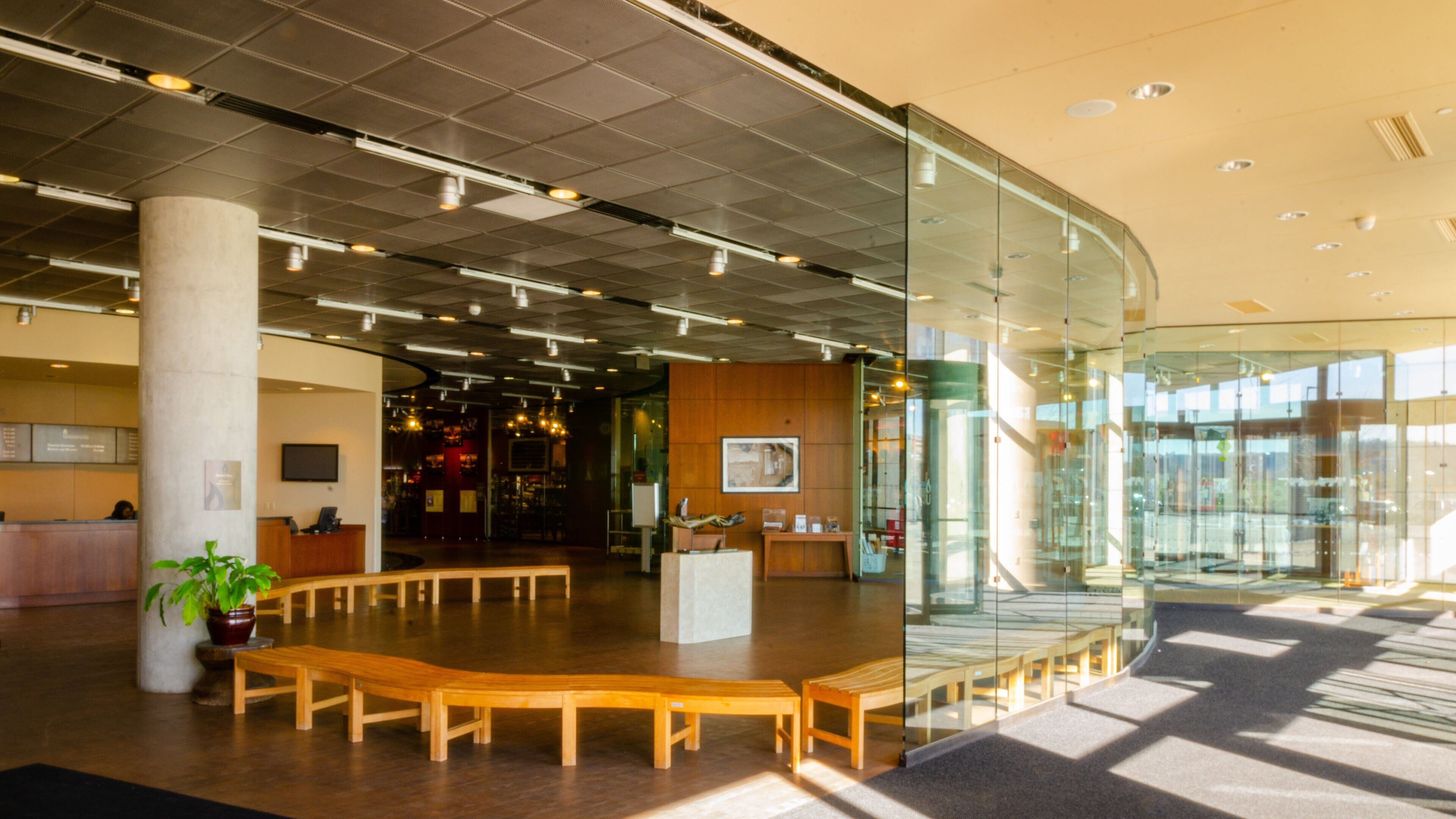 National Underground Railroad Freedom Center featuring interior views