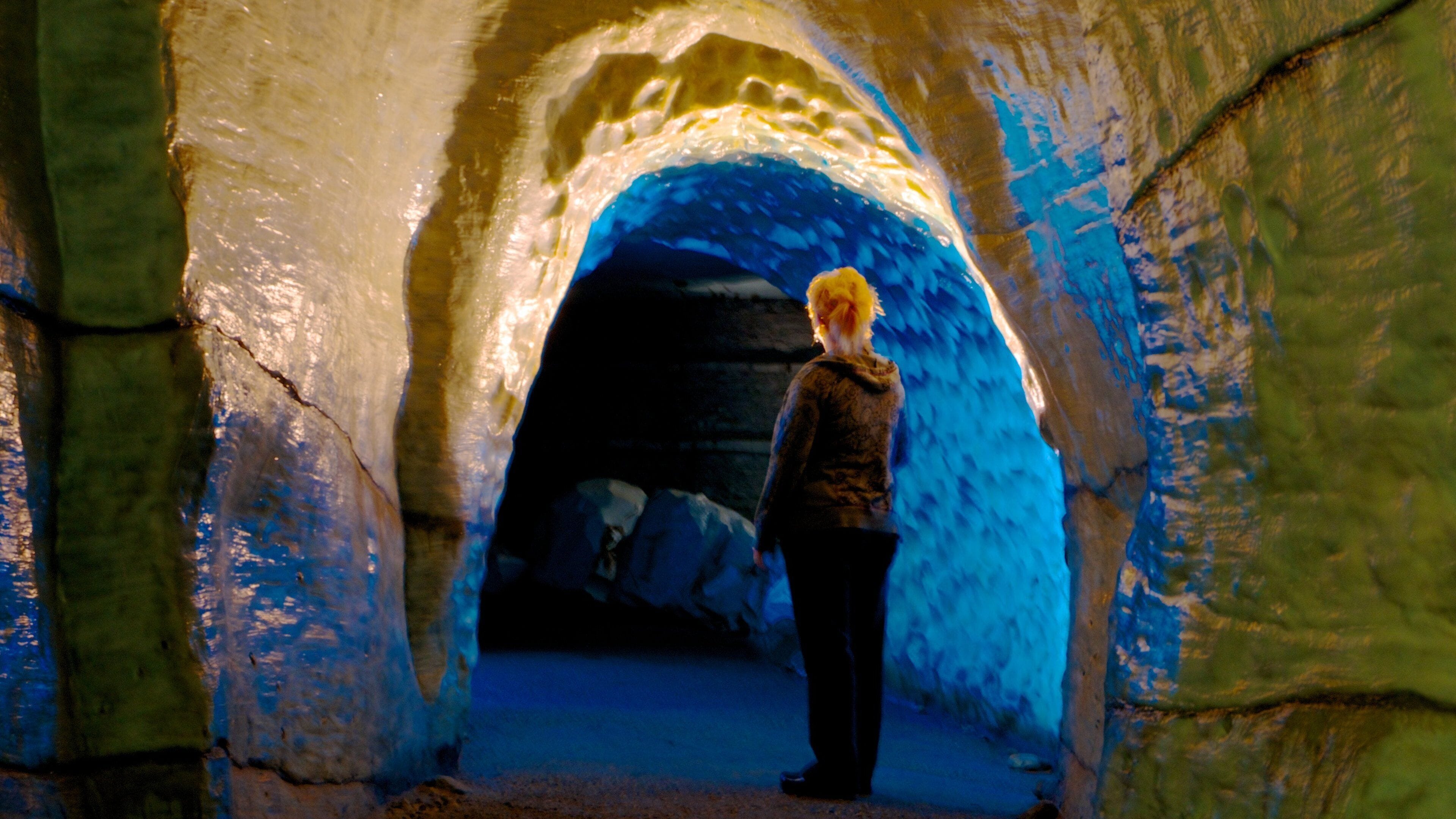 Cincinnati Museum Center at Union Terminal featuring interior views and caves as well as an individual femail