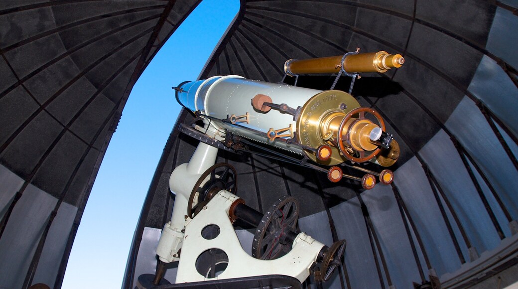 Cincinnati Observatory Center showing an observatory and interior views