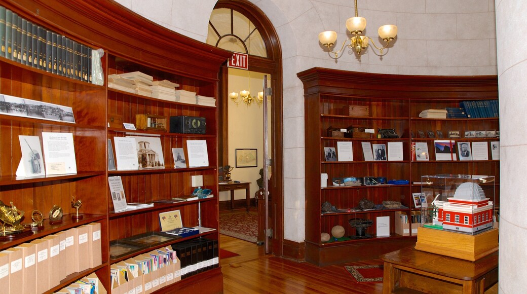 Cincinnati Observatory Center featuring heritage architecture and interior views