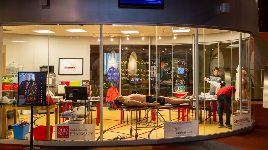 COSI showing interior views