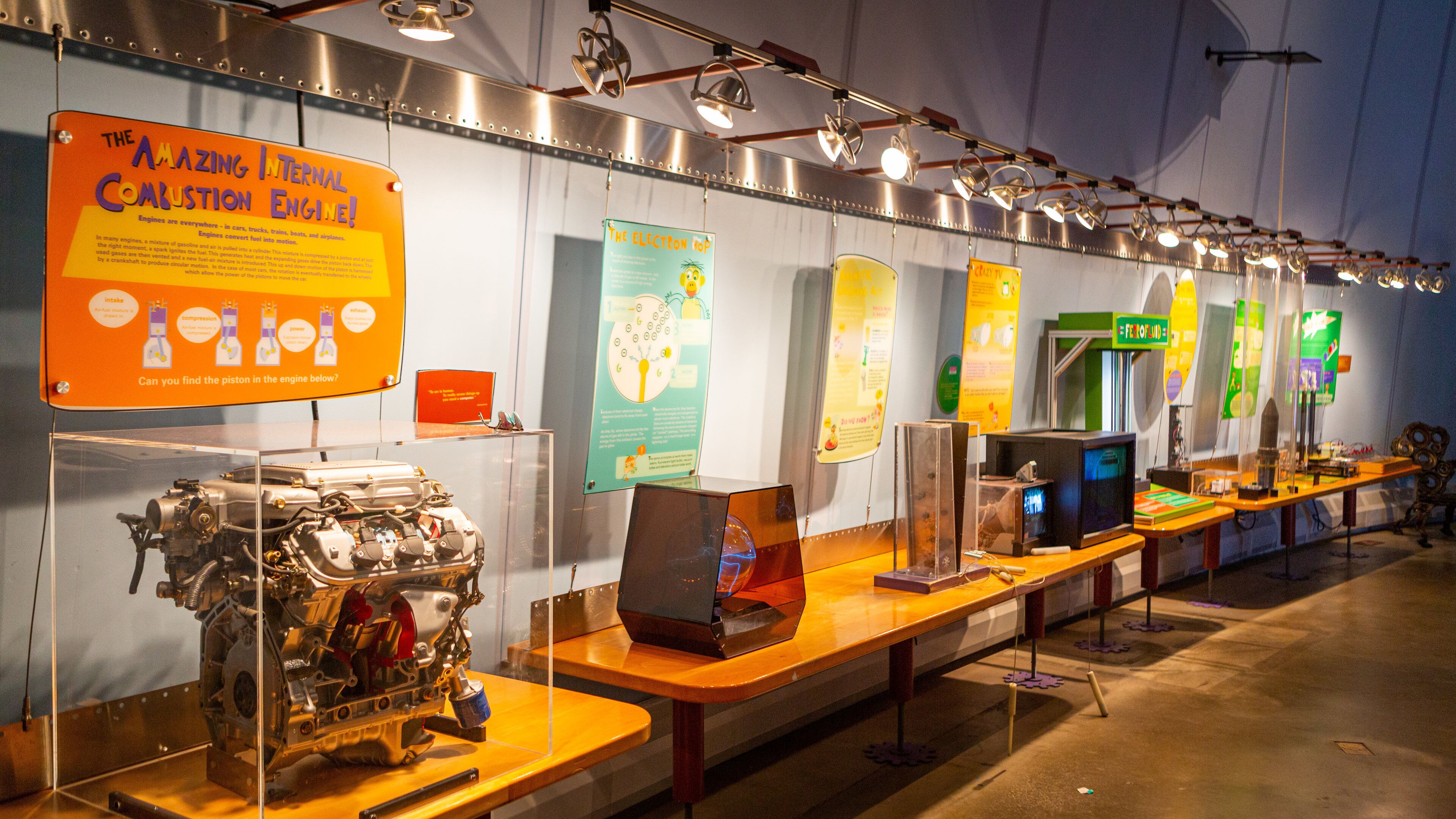 COSI showing interior views