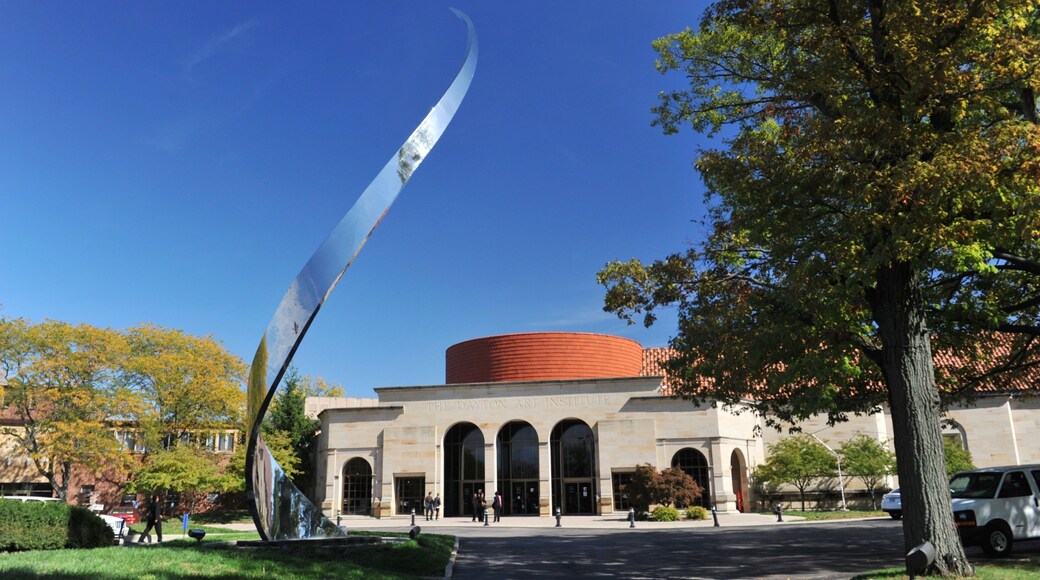 Dayton Art Institute which includes a monument and outdoor art