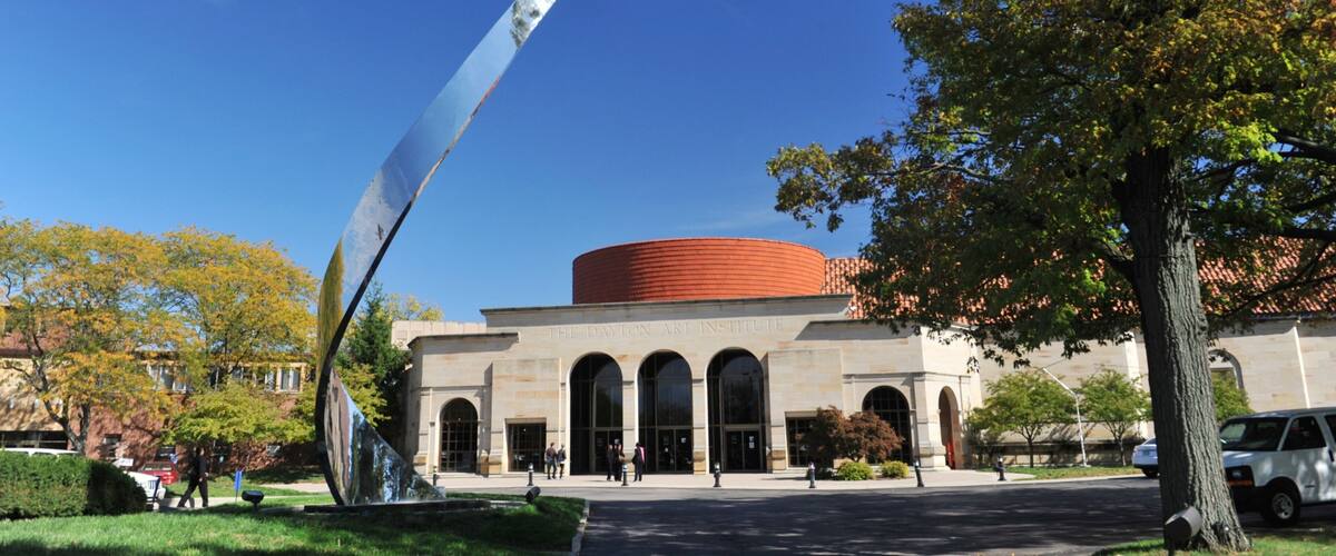 Dayton Art Institute which includes outdoor art and a monument
