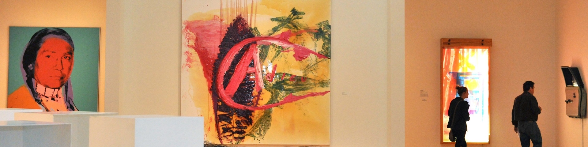 Dayton Art Institute featuring art and interior views