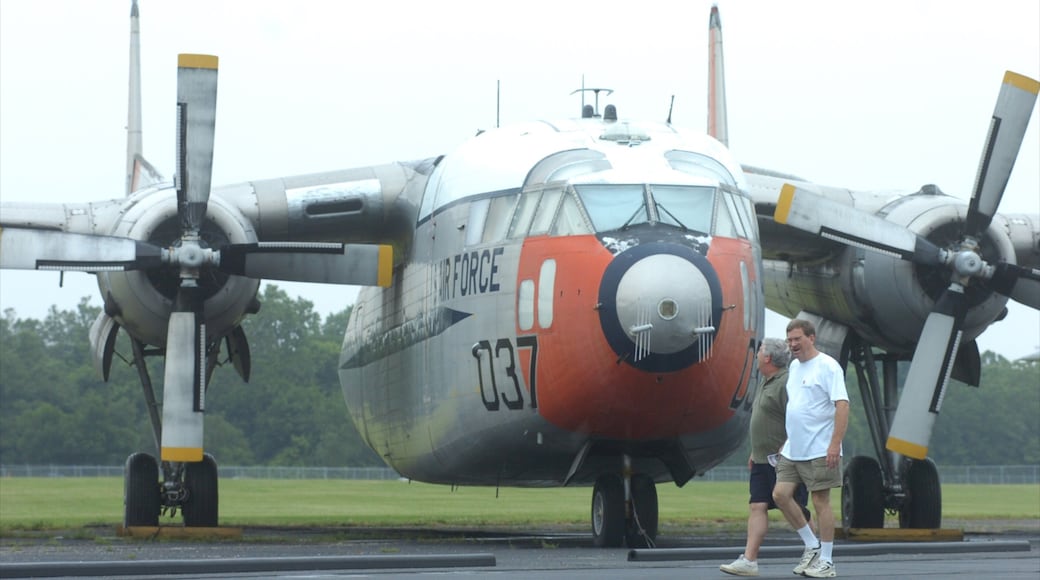 Det nasjonale flyvåpenmuseet fasiliteter samt fly
