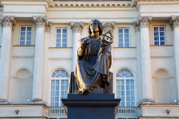 コペルニクスの像 表示 像あるいは彫刻