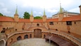 Krakow Barbican featuring heritage architecture and a castle