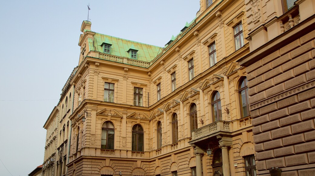 Juliusz Slowacki Theater showing theater scenes and heritage elements