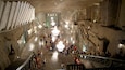 Mine de sel de Wieliczka mettant en vedette vues intérieures et patrimoine architectural aussi bien que important groupe de personnes
