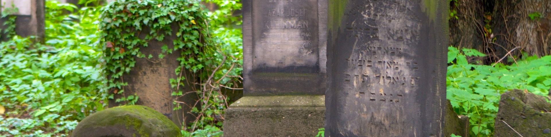 Cemitério Judaico caracterizando um cemitério