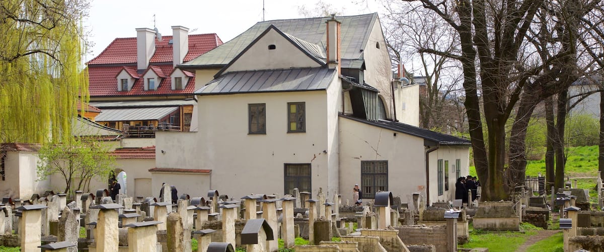 Jewish Cemetery which includes a cemetery