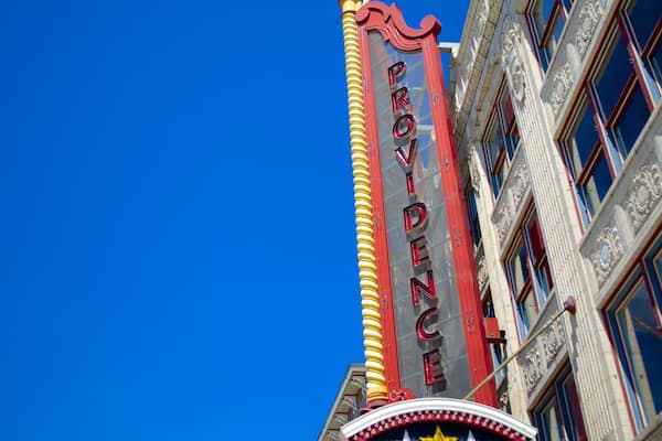 Providence Performing Arts Center montrant signalisation