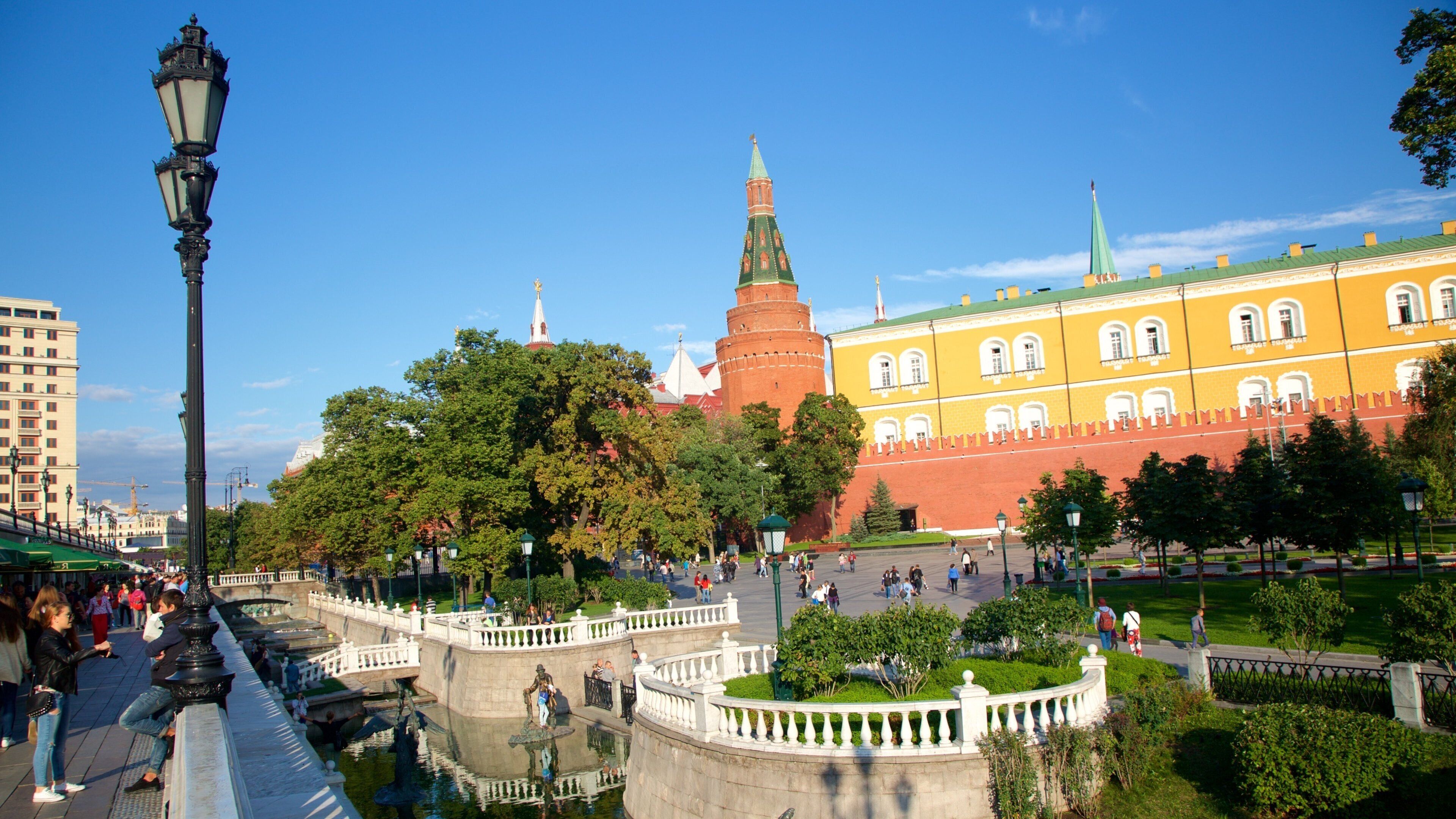 Alexander Gardens showing a garden