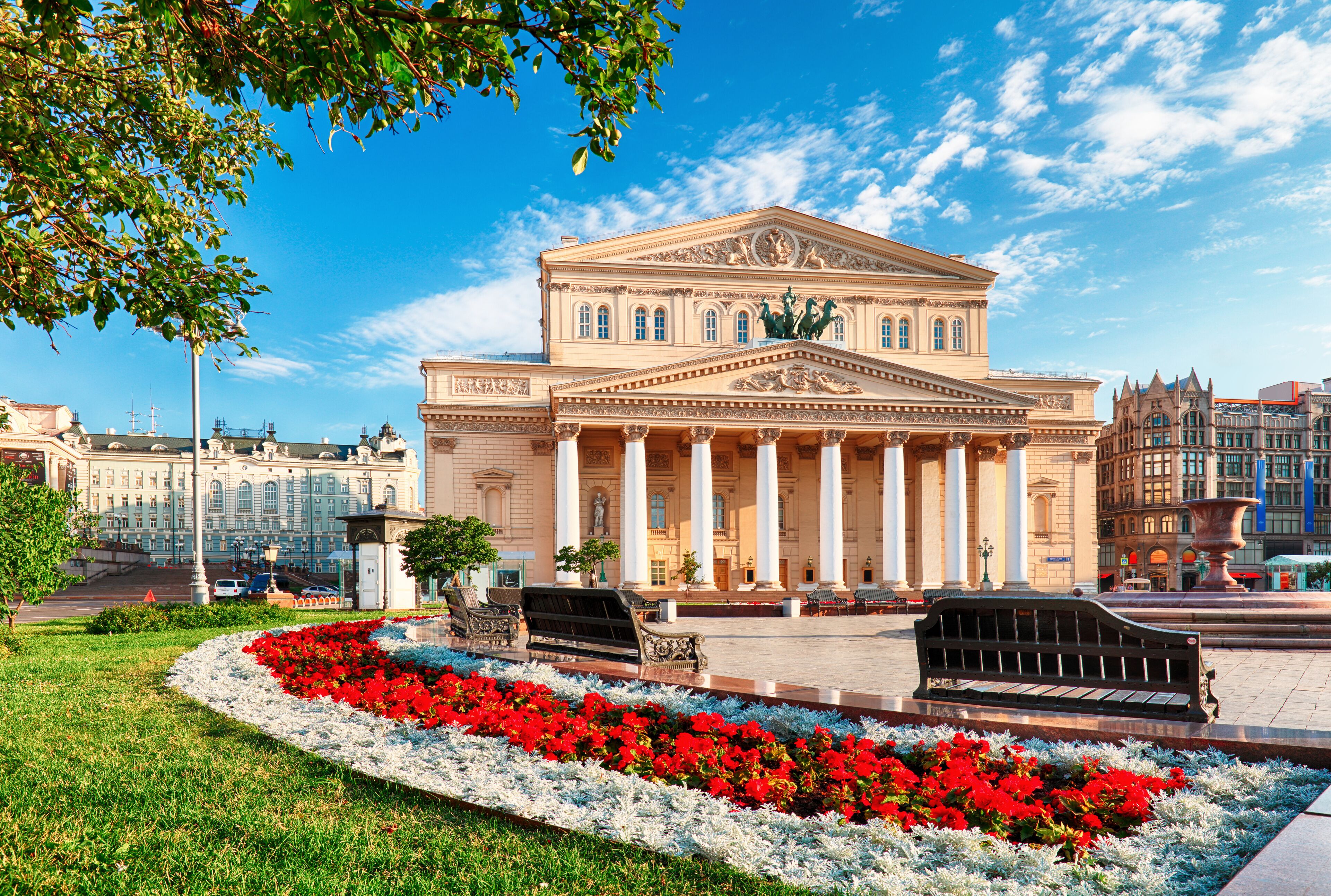 Bolshoi Theater in Moscow, Russia