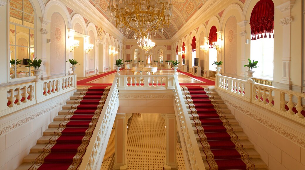 Bolshoi Theatre showing interior views and heritage architecture