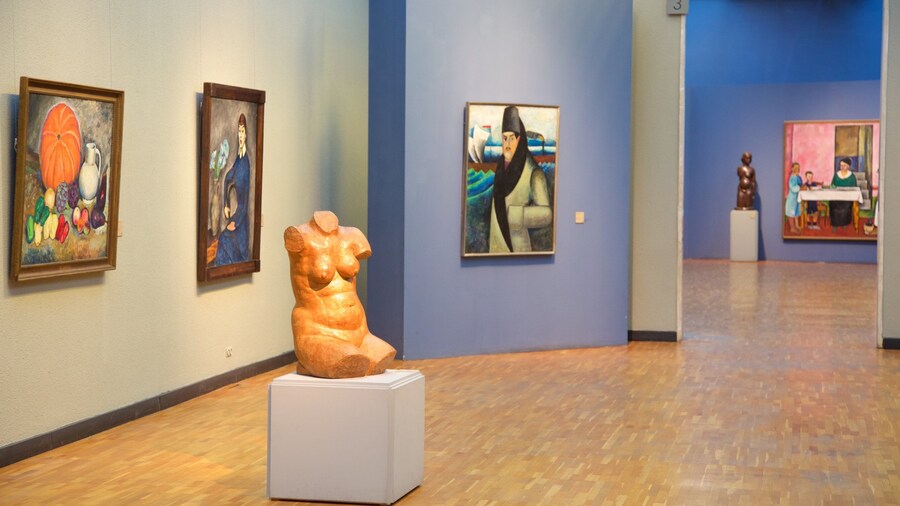 New Tretyakov Gallery - Museum of Modern Art showing art