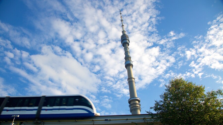 オスタンキノ テレビ塔 フィーチャー 鉄道アイテム