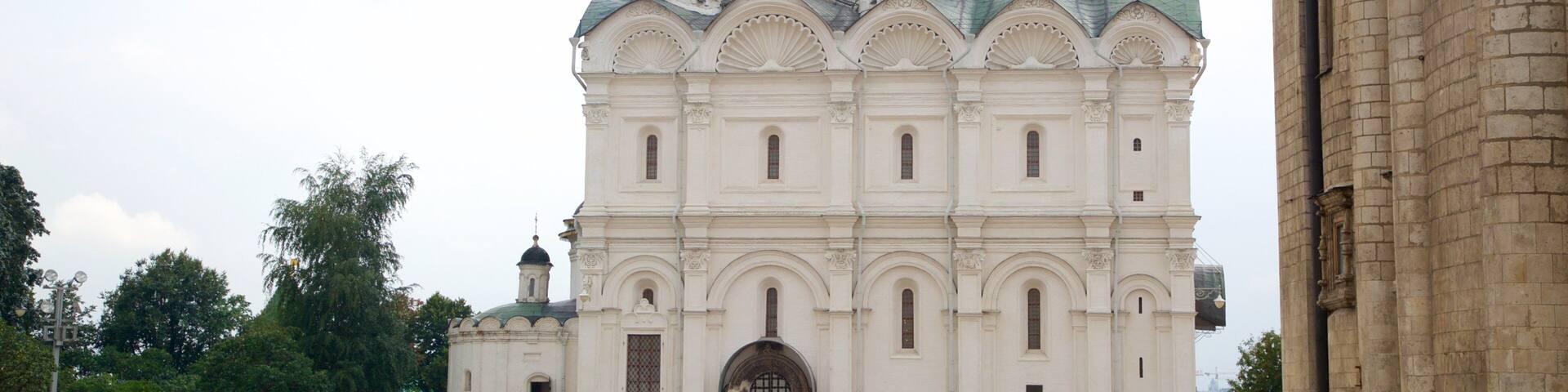 Cathedral of the Assumption which includes heritage architecture and a church or cathedral