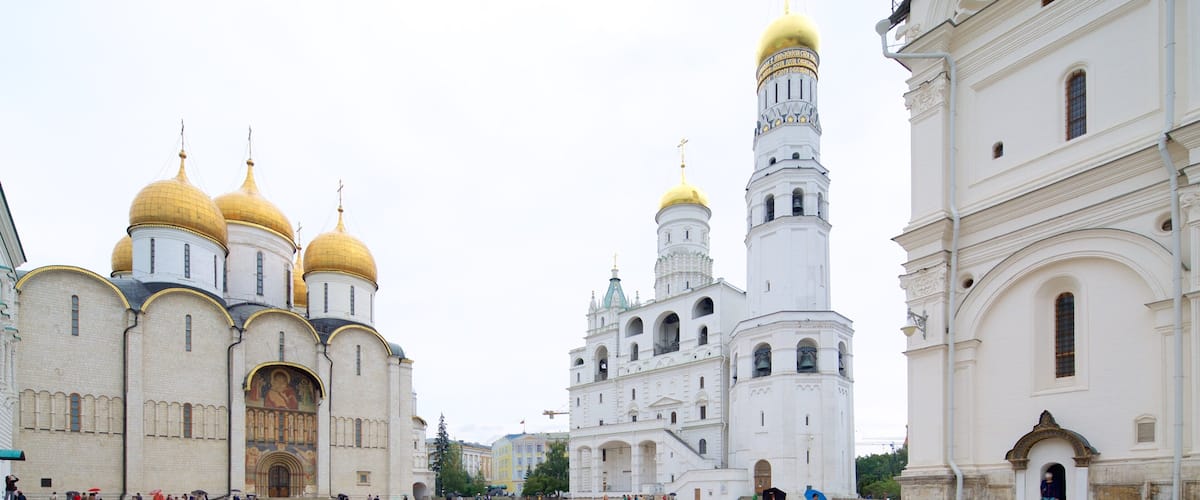 Ivan the Great\'s Bell Tower showing heritage architecture