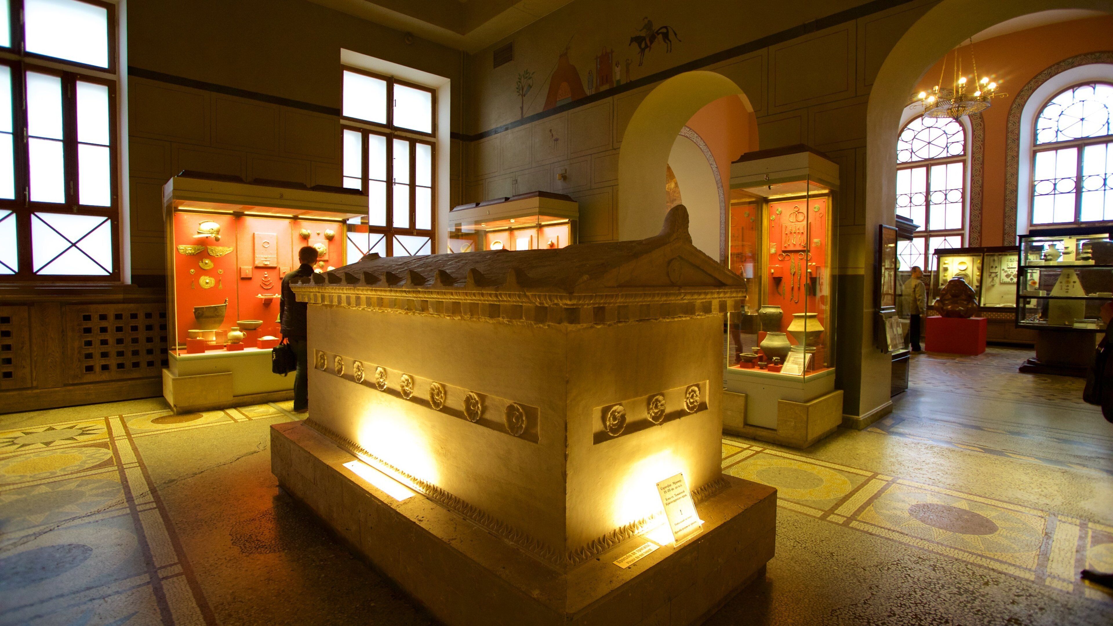 Museu Histórico do Estado caracterizando vistas internas