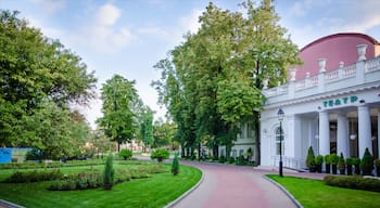 Eremitage-Garten mit einem historische Architektur und Garten
