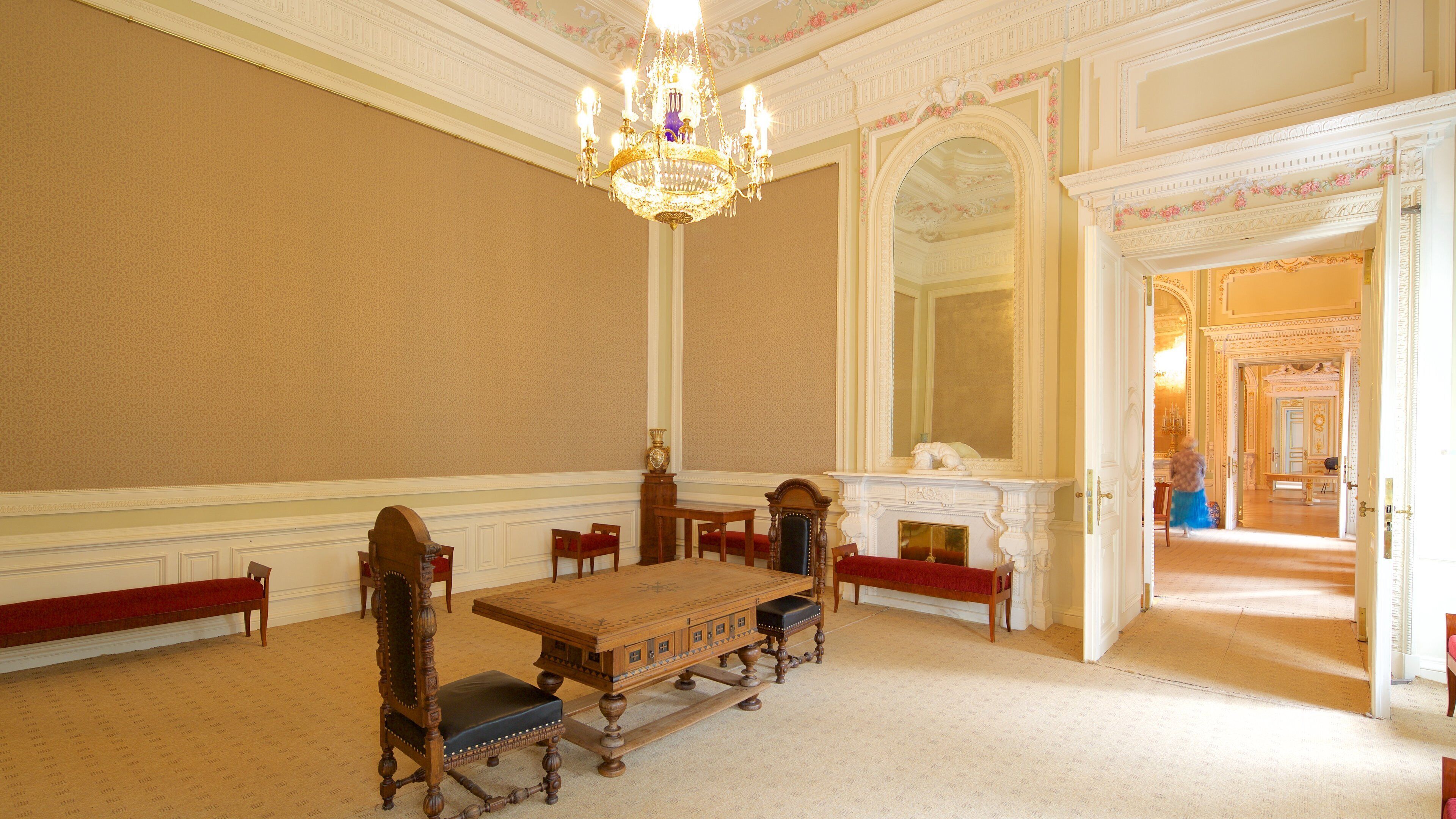 Palazzo Anichkov caratteristiche di vista interna e castello