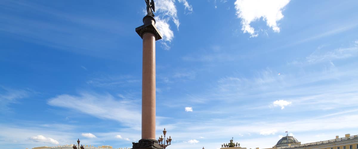 Alexandersäule welches beinhaltet Statue oder Skulptur