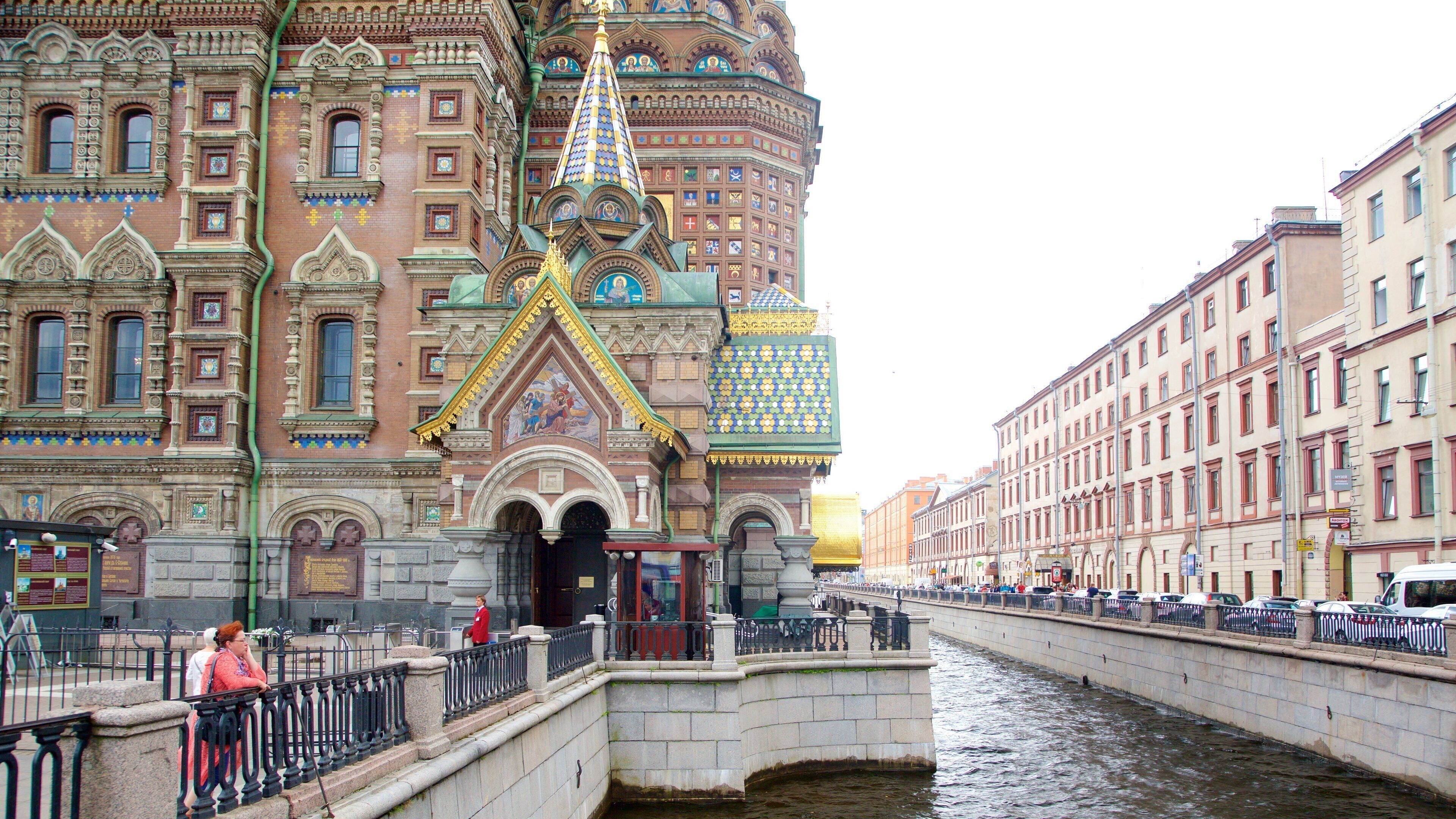 Church of the Savior on the Spilled Blood featuring a river or creek and heritage architecture