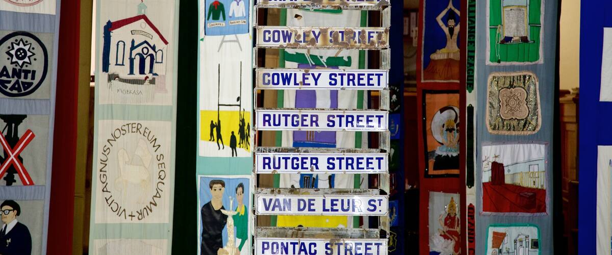 District Six Museum which includes interior views