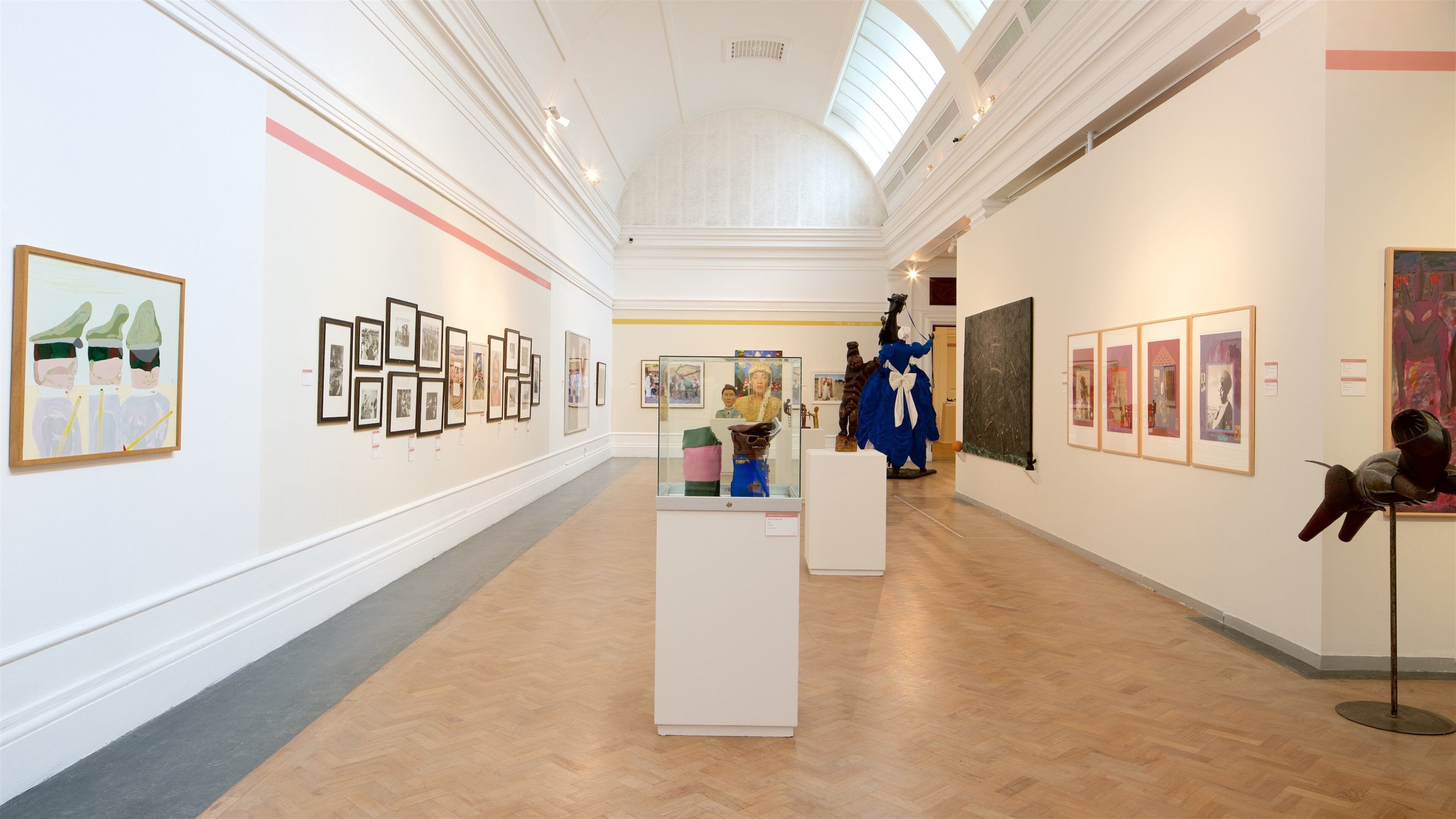 South African National Gallery featuring interior views