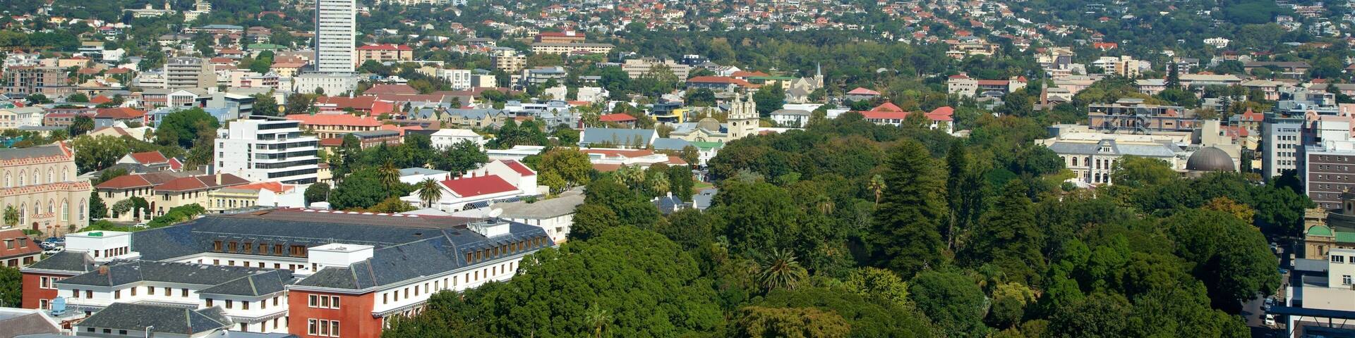 Company Gardens featuring a city