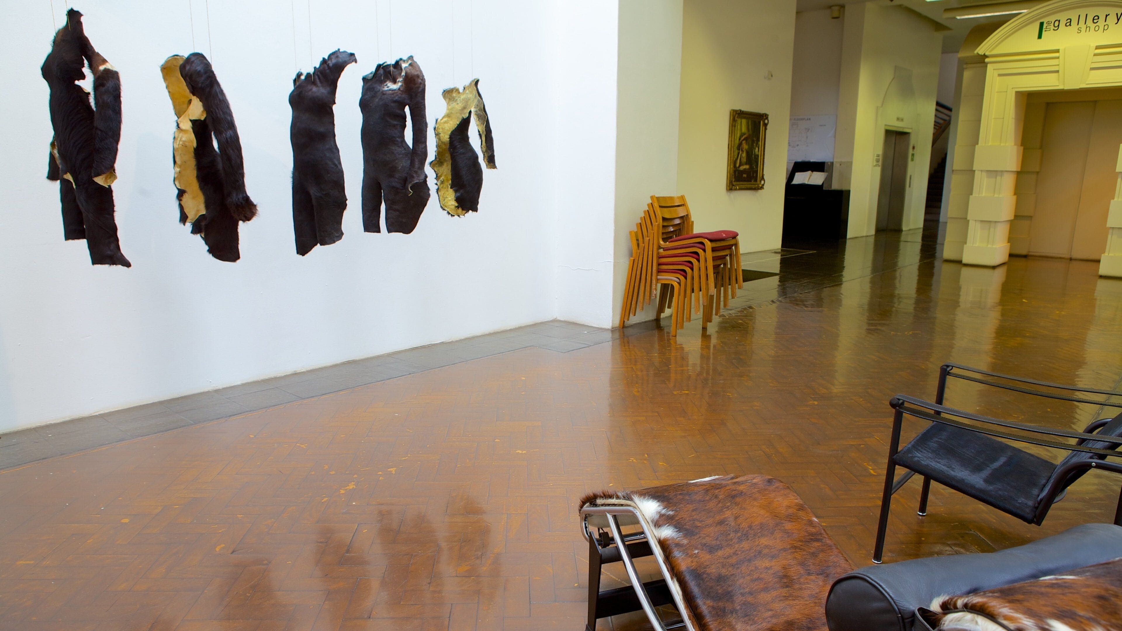 Johannesburg Art Gallery which includes interior views