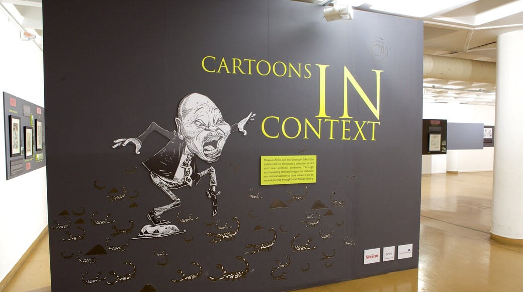 Museum Africa showing interior views