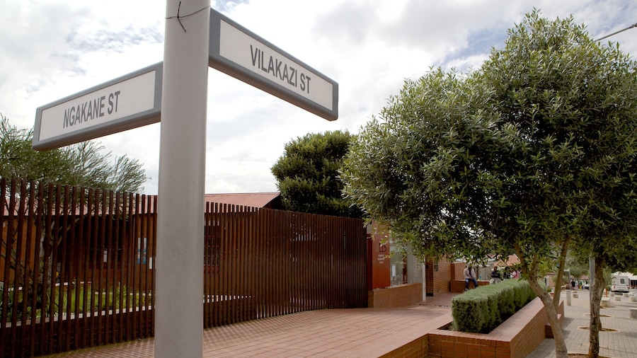 Mandela House bevat bewegwijzering