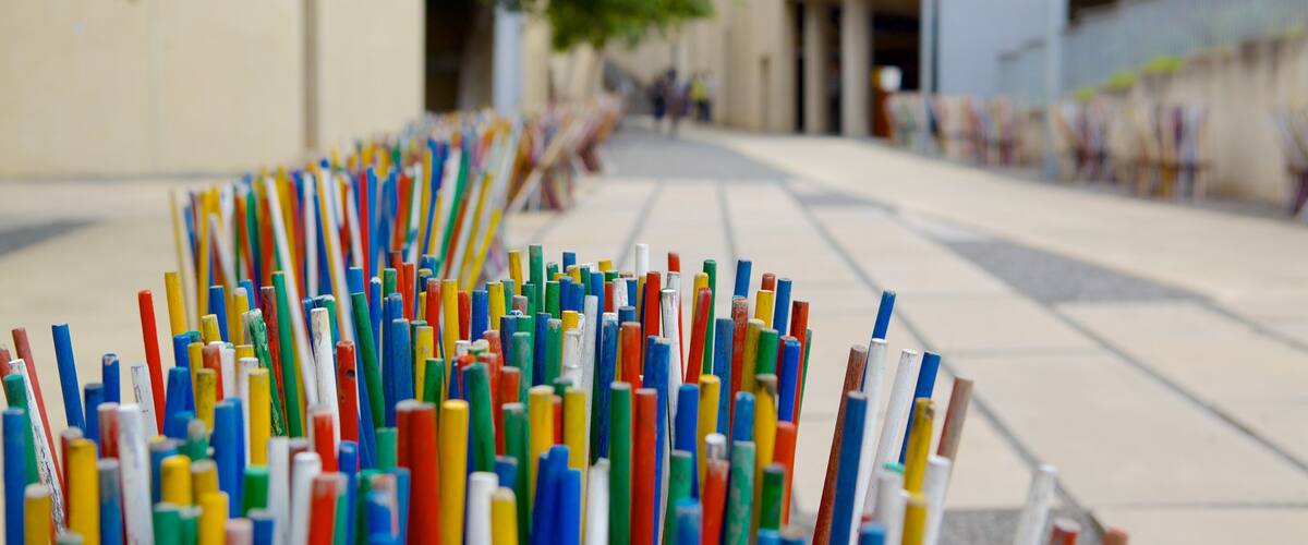 Apartheid Museum das einen Stadt