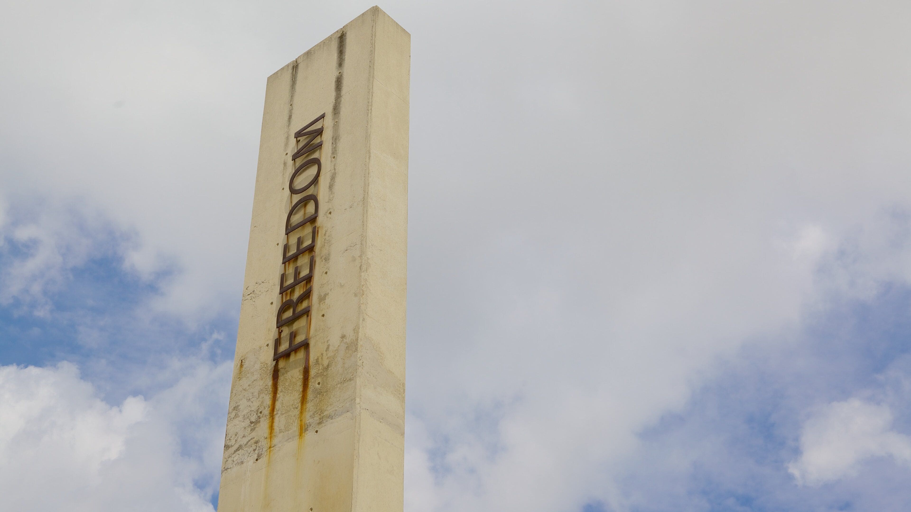 Apartheid Museum mit einem Beschilderung
