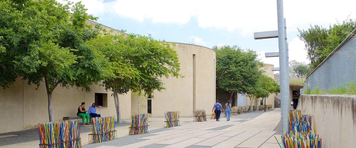 Apartheid Museum montrant scĂšnes de rue et ville