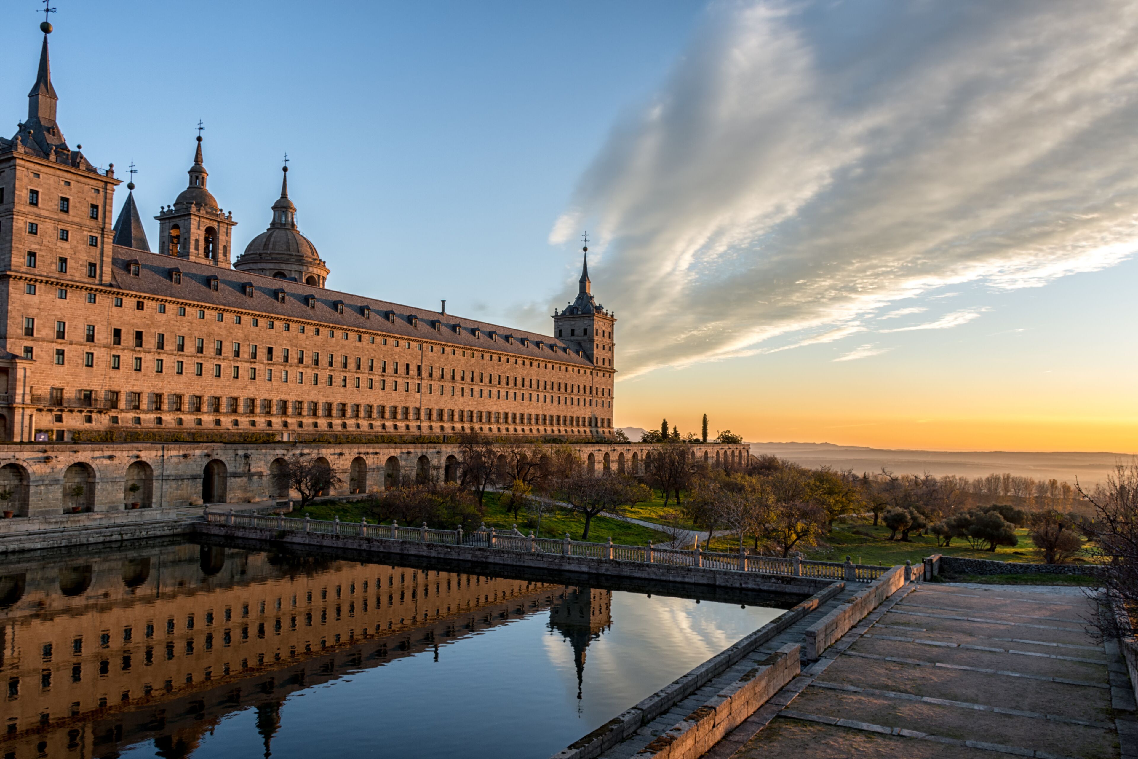 Panoramica del monasterio del escorial