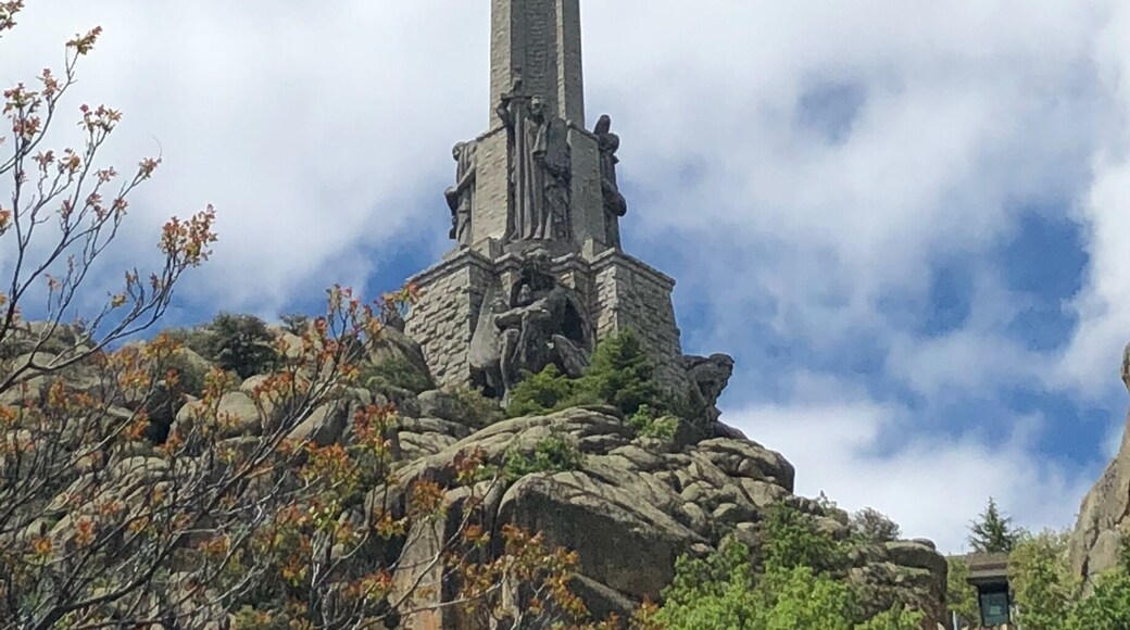 Valley of the Fallen located about an hours drive from Madrid. It was built by Spain’s dictator General Francisco Franco.