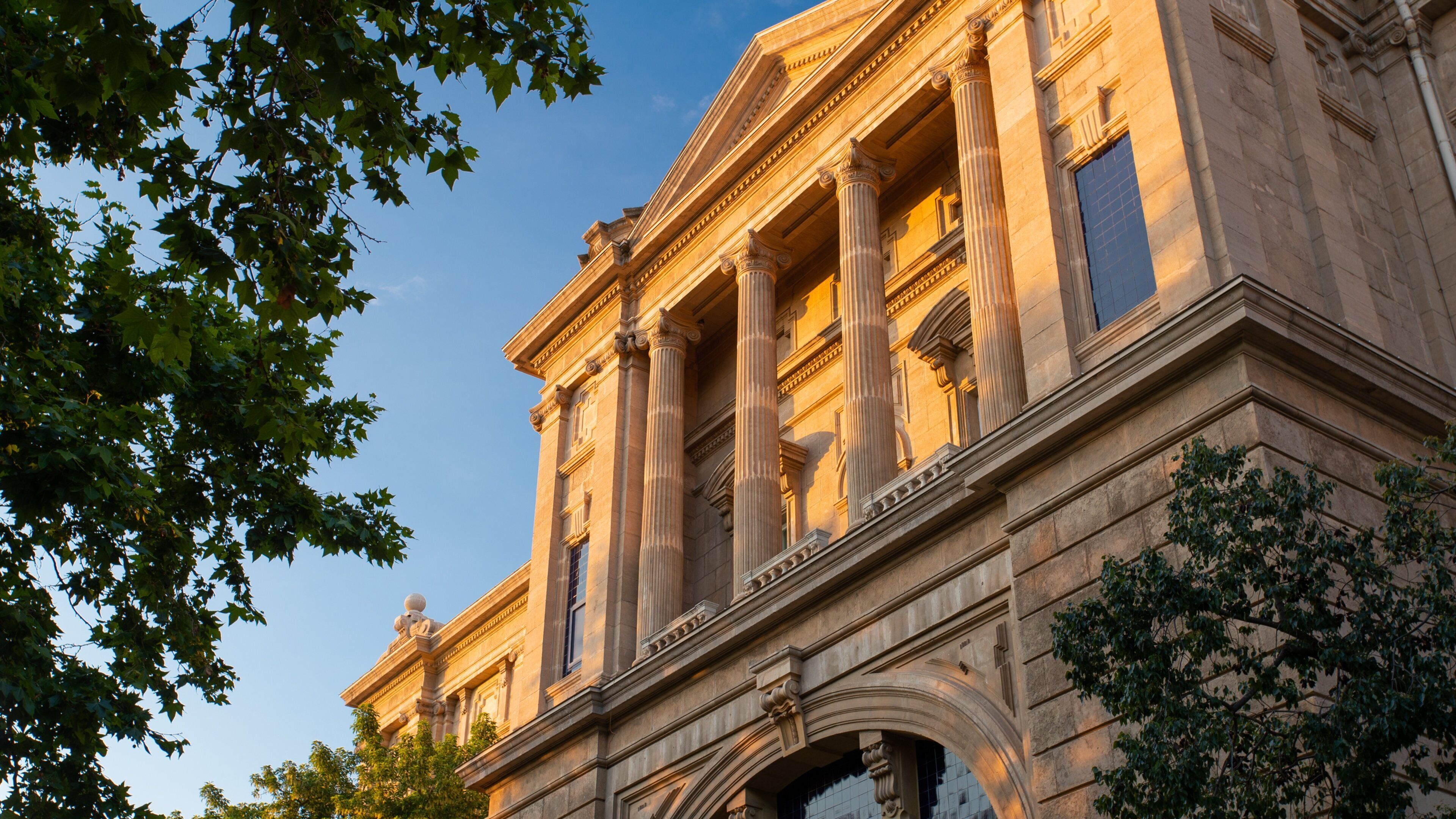 National Art Museum of Catalonia featuring heritage architecture
