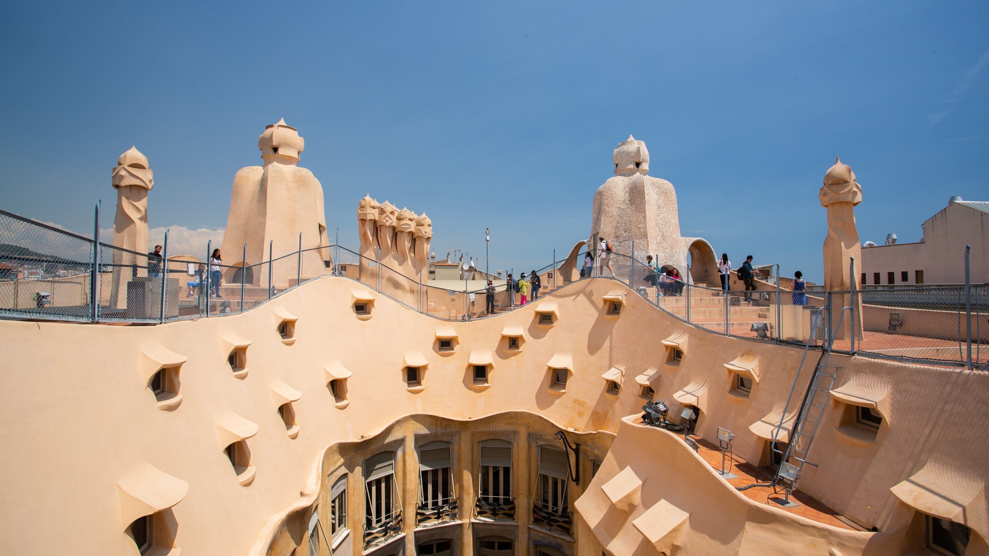 Casa Mila featuring modern architecture