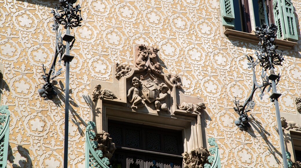 Casa Amatller which includes heritage elements