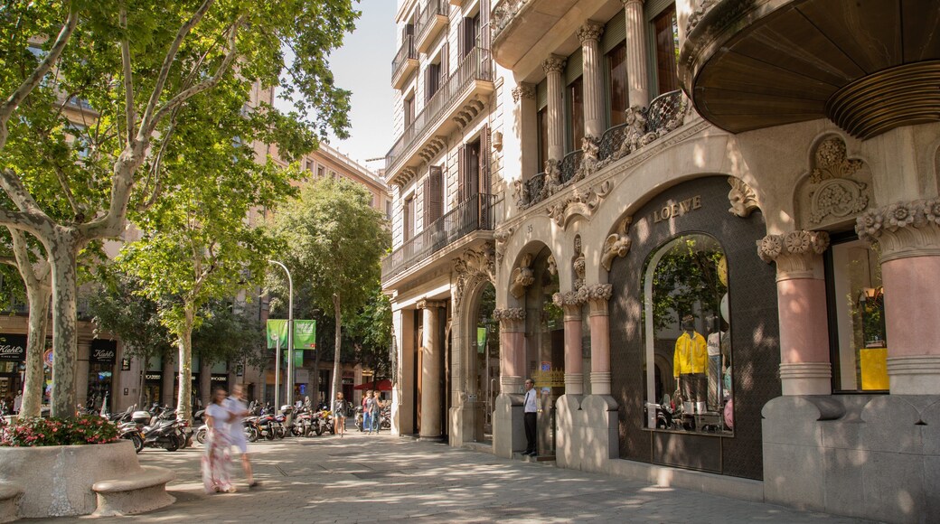 Casa Lleo-Morera which includes heritage elements