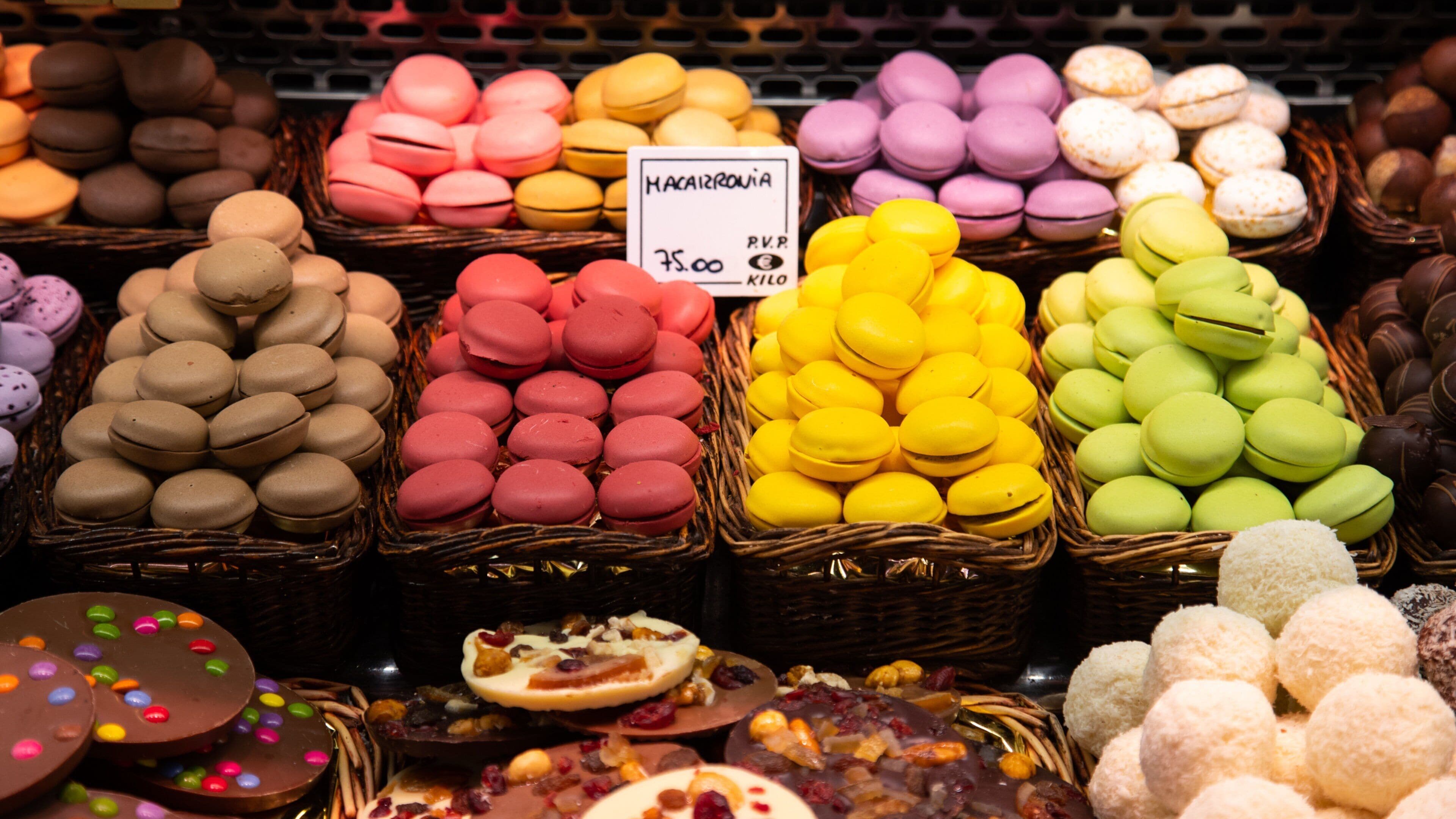 Boqueria Market featuring food and markets