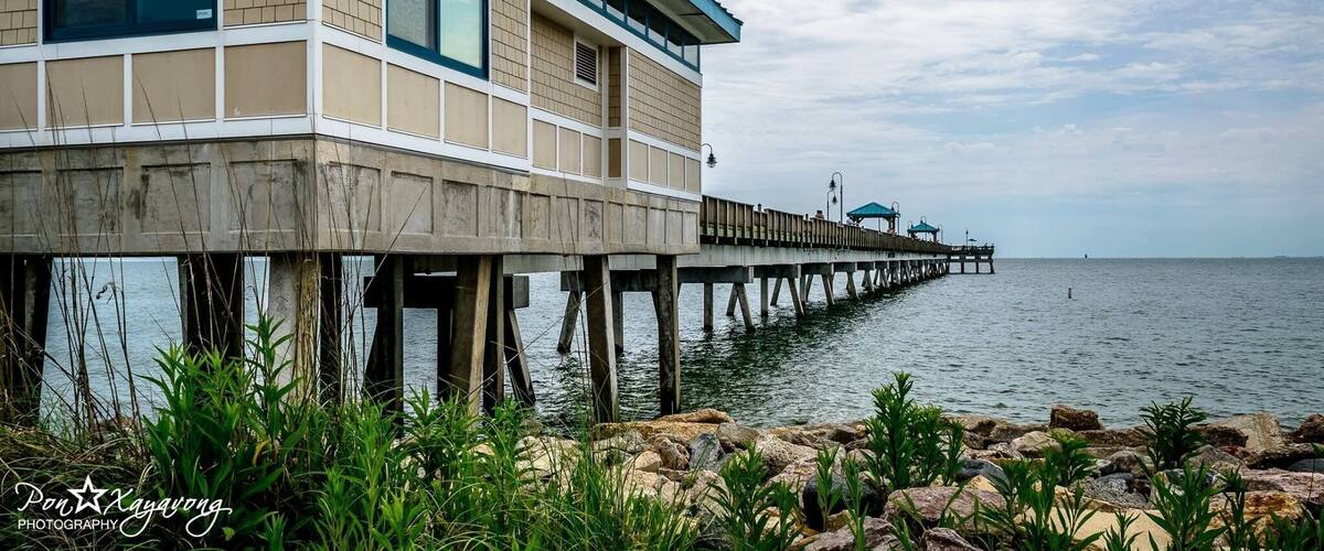 Another beautiful pier near Hampton, VA