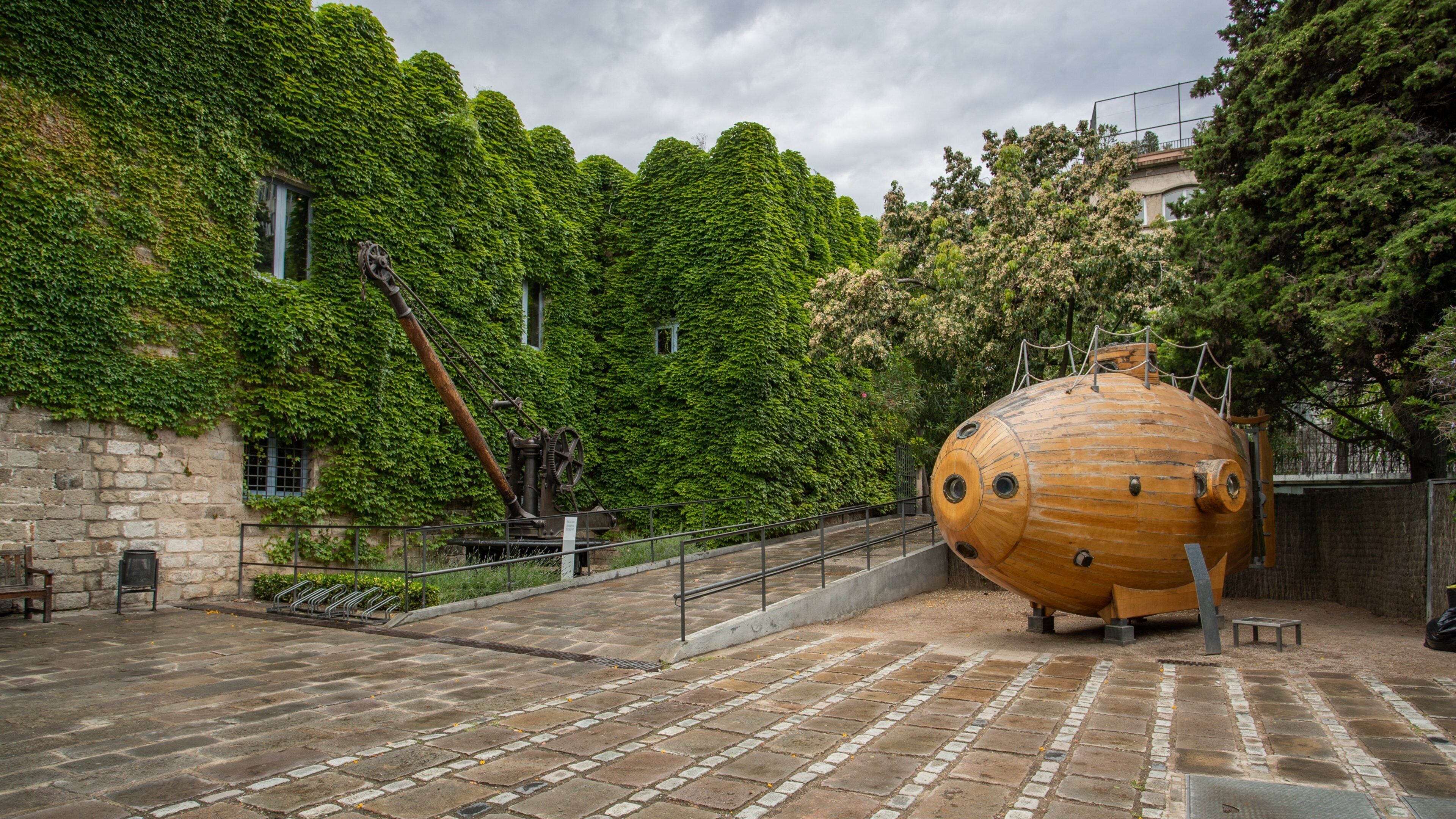 Maritime Museum featuring outdoor art