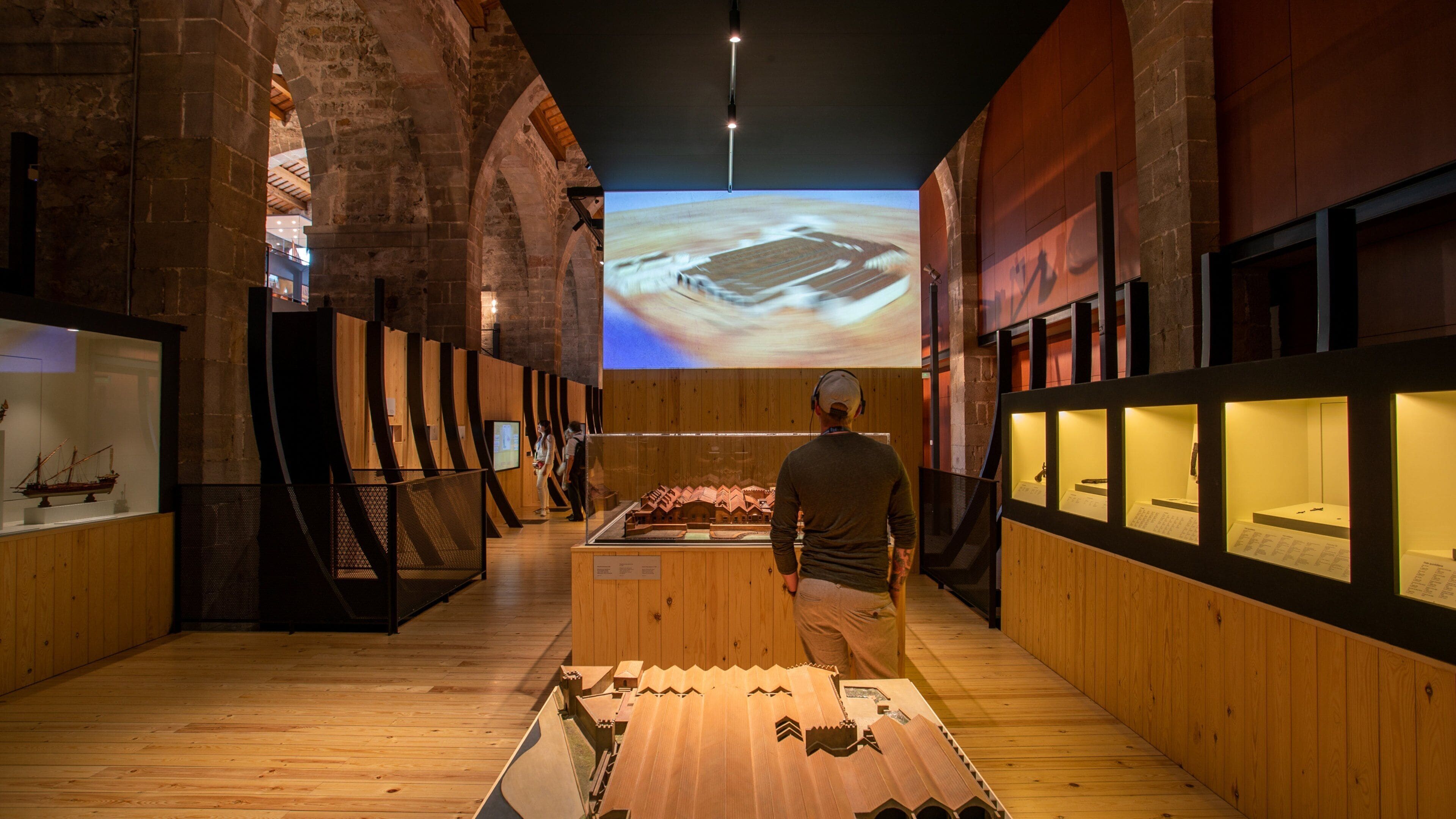 Maritime Museum which includes interior views as well as an individual male