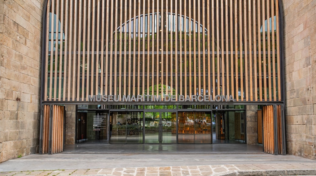 Maritime Museum showing signage