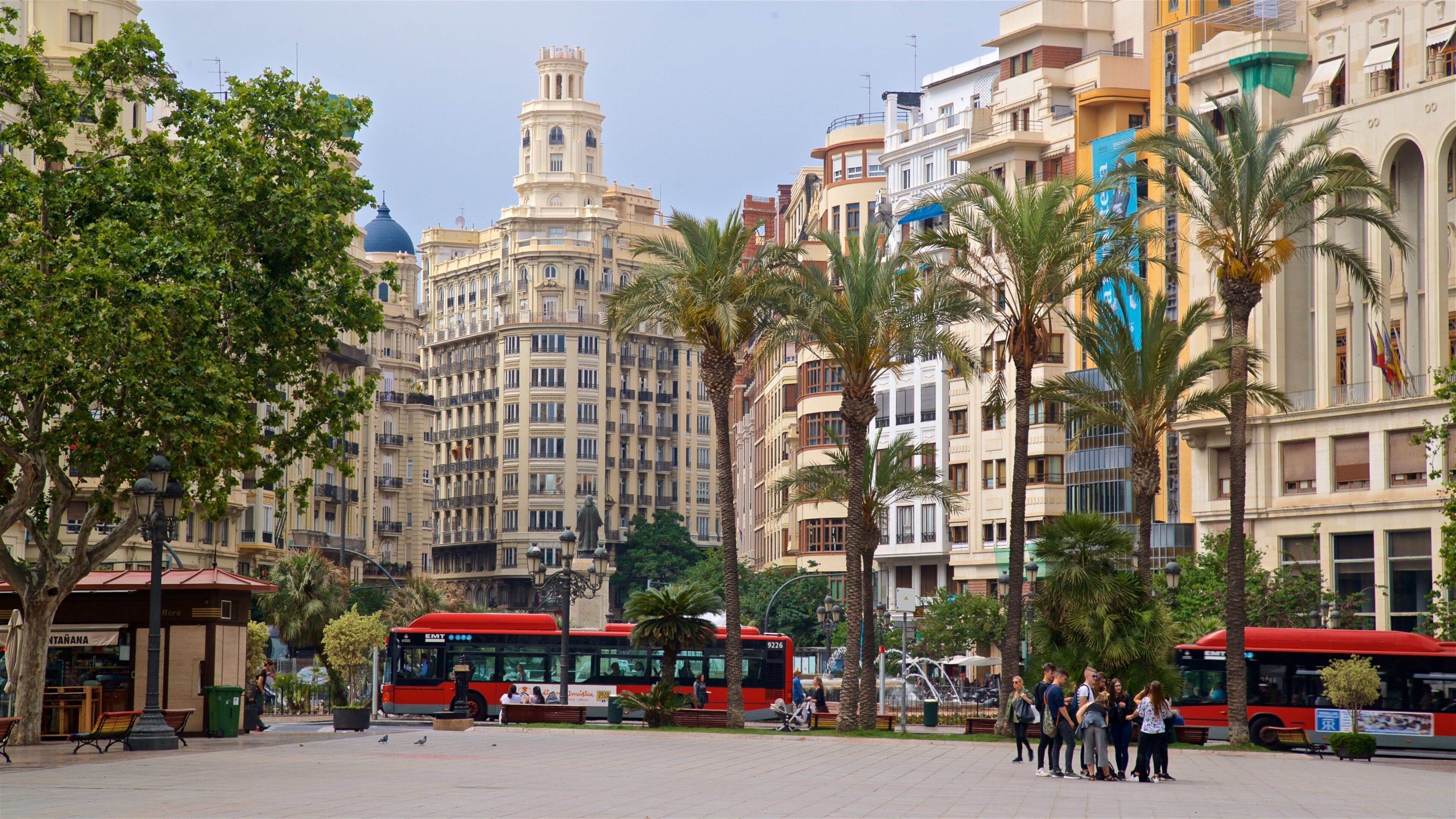 Plaza del Ayuntamiento which includes a city and a square or plaza